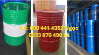 Giá thùng phuy sắt cũ 220 lít, thùng phuy sắt đựng dung môi 220 lít