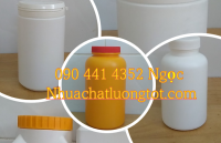 Sản xuất hủ nhựa 1 ký, hủ nhựa 500g, hộp nhựa tròn 250ml đựng hoá chất