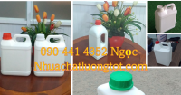 Sản xuất can nhựa 5 lít trắng, can nhựa 2 lít đựng cồn, can nhựa HDPE 1 lít vuôn
