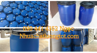 Bán thùng phuy nhựa nhập khẩu 30 lít, 60L, 100 lít, 220 lít mới cũ giá tốt