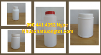 Hủ nhựa HDPE 50g, bán hủ nhựa 100g đựng hóa chất, hủ nhựa 250gr, hủ nhựa 500g