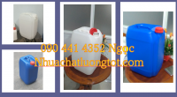 SX can nhựa 10 lít trắng, thùng nhựa 20 lít đựng hoá chất, can nhựa 25 lít