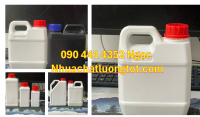 Can nhựa HDPE 0.5 lít, can nhựa 1 lít đựng dung môi, can nhựa 2 lít vuông
