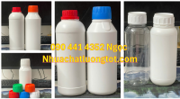 Chai nhựa 1 lít quai, chai đựng mực in 500ml, vỏ chai nhựa HDPE 250ml
