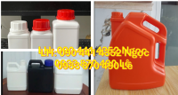 Can nhựa 500ml đựng thuốc nhuộm, can 1 lít đựng màu công nghiệp, can 2 lít đựng