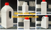 SX can nhựa đựng hóa chất 500ml, can nhựa 1 lít vòi ấn, can nhựa 2 lít vòi ấn