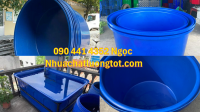 Giá thùng nhựa lớn 750L vuông, thùng nhựa chữ nhật 1000 lít, thùng nhựa 1200L