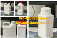 Can nhựa 5 lít đen, can 2 lít đựng nông dược, can nhựa 1 lít đựng hóa chất