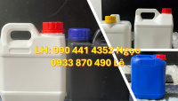Giá can nhựa 500ml dày, can nhựa 1L đựng hóa chất chiu nhiệt 100 độ, can nhựa 2L