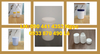 Hủ nhựa 1 ký đựng thảo dược, hủ nhựa 500g đựng thuốc bắc, hủ nhựa 250g đựng bột