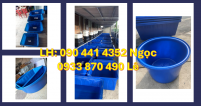 Thùng nhựa chữ nhật 3000L, thùng nhựa tròn 2000 lít có đựng được hóa chất