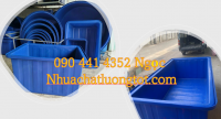 SX thùng nhựa vuông 1250 lít, thùng nhựa chữ nhật 1200 lít đựng thực phẩm