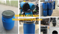 Bán thùng phuy nhựa qua sử dụng, công dụng thùng phuy nhựa cũ 220L