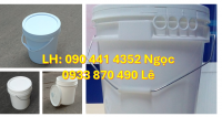 Thùng đựng sơn 10 lít, vỏ thùng nhựa 6 lít, xô nhựa 5 lít đựng thực phẩm