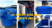 Công dụng của thùng nhựa vuông 100 lít, thùng nhựa 200L giá rẻ, thùng nhựa 500L