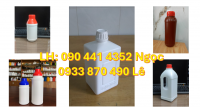 Sản xuất chai nhựa 1 lít đựng hóa chất y tế, chai nhựa 500ml đựng mẫu thí nghiệmc