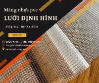 Màng nhựa pvc lưới mềm dẻo tại Hồ Chí Minh