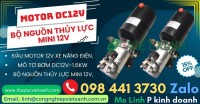 Bộ nguồn thủy lực mini 12V 24V