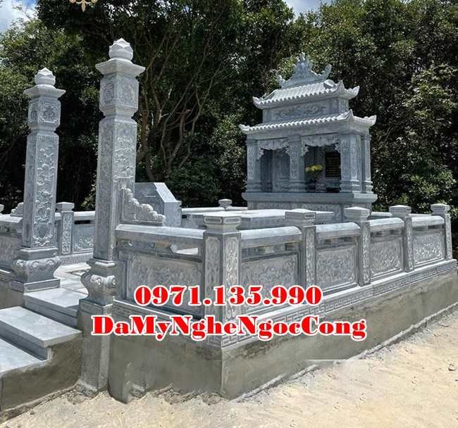 Quảng Ngãi kích thước mẫu lăng mộ đá đẹp bán tại Quảng Ngãi - gia đình dòng họ-image-5
