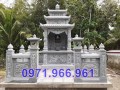 Mẫu lăng mộ gia đình đá đẹp bán tại lạng sơn - ông bà bố mẹ 3512