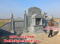 Quảng Ngãi Mẫu khu lăng mộ bằng đá đẹp bán tại Quảng Ngãi - gia đình dòng họ