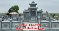 Quảng Ngãi Mẫu lăng mộ đá tự nhiên đẹp bán tại Quảng Ngãi - gia đình dòng họ