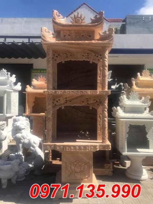 Trà Vinh mẫu Am thờ đá xanh đẹp bán tại Trà Vinh - Am tro cốt-image-2