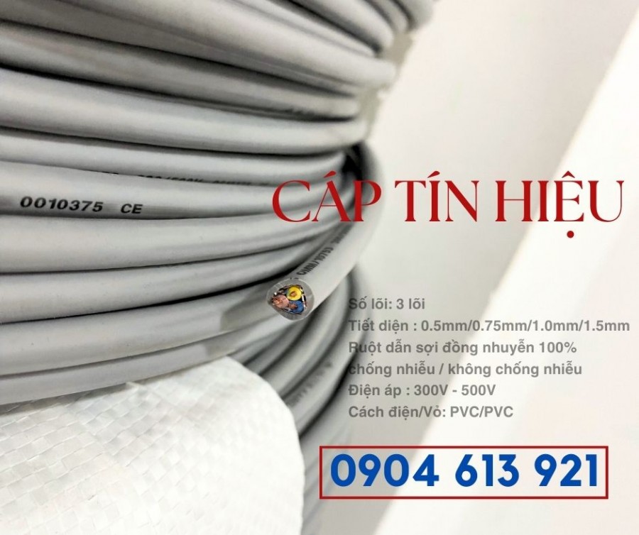 Cáp điều khiển , cáp tín hiệu 3 lõi 3x0.5mm/3x0.75mm/3x1.0mm-image-5