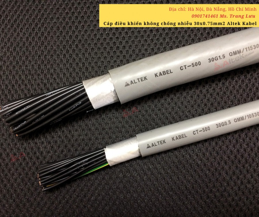 Cáp điều khiển 30 lõi altek kabel không chống nhiễu-image-3