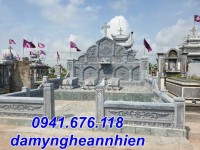 Quảng Ninh Mẫu khu lăng mộ đá công giáo đẹp bán tại Quảng Ninh - Lăng mộ đạo