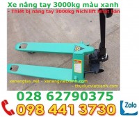 Thiết bị nâng tay 3000kg màu xanh Nichilift