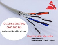 Cáp tín hiệu vặn xoắn 4P22AWG chống nhiễu