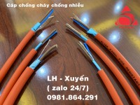 Cáp tín hiệu chống cháy 2x1.0+E vỏ LSZH giá tốt, sẵn kho