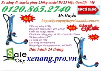 Xe nâng di chuyển phuy 250kg giá siêu rẻ - xả hàng giá gốc LH 01208652740