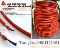 Phân phối cáp chống cháy chống nhiễu 2x1.5mm Altek Kabel