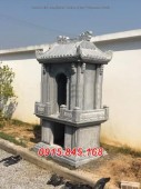 kích thước bàn thờ thiên bằng đá phong thuỷ bán vĩnh long, miếu thờ thần linh 23