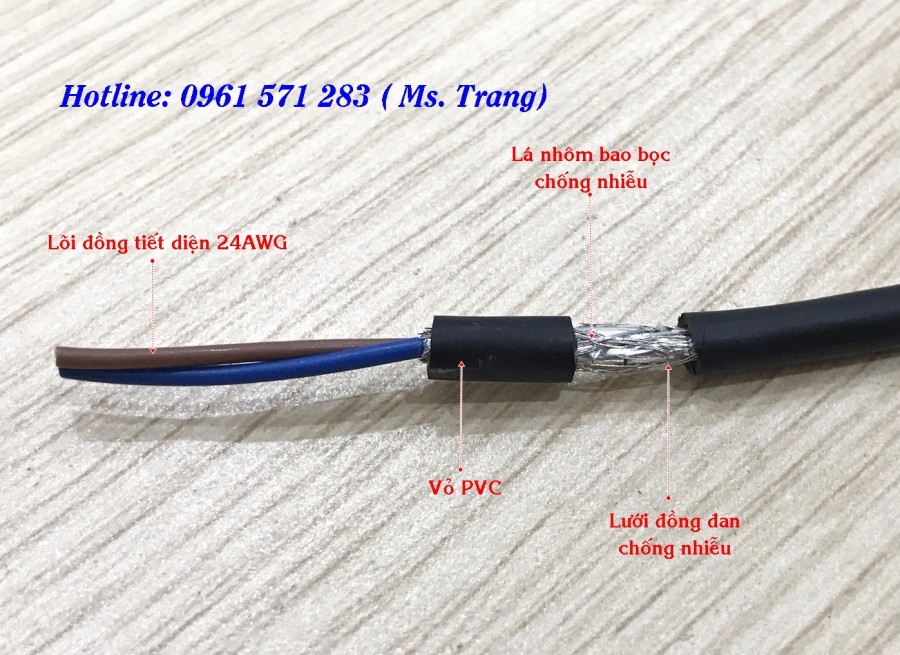Cáp tín hiệu có lớp chống nhiễu 6 lõi tiết diện 0.22-image-5