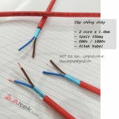 Cáp chống cháy 2 x 1.0mm Altek Kabel chống cháy chống nhiễu