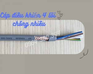 Cáp điều khiển Altek Kabel 4C x 0.5 SQmm chính hãng
