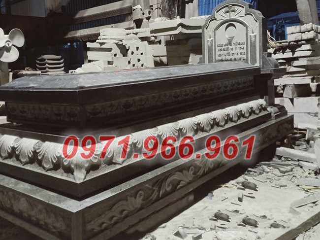 mẫu mộ đá đôi nhà mồ bán hải phòng, mộ đá đôi tự nhiên 2357-image-3