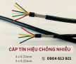 Dây tín hiệu chống nhiễu 2x0.22mm/4x0.22/6x0.22/8x0.22mm