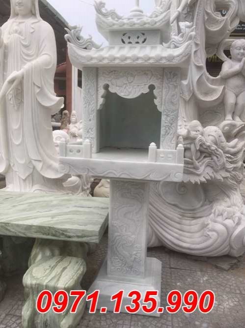 Cần Thơ mẫu Am thờ đá trắng đẹp bán tại Cần Thơ - Am tro cốt-image-5