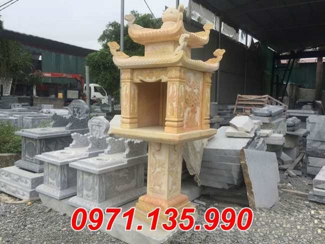 Cần Thơ mẫu Am thờ đá không mái đẹp bán tại Cần Thơ - Am lăng mộ-image-2