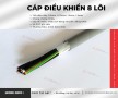 Cáp điều khiển 8 lõi, 8x0.5, 8x0.75, 8x1.0, 8x1.5 Altek Kabel