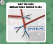 Cap chống cháy xoắn chống nhiễu 2x1.5 Altek Kabel