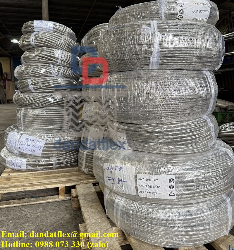 Gia công đan lưới inox cho dây điện, đan lưới dây điện chống nhiễu sóng-image-3