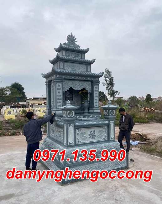 Vũng Tàu Mẫu mộ đá tôn tạo đẹp bán tại Vũng Tàu - đựng để hũ tro cốt-image-3
