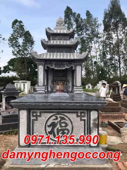 Vũng Tàu mẫu mộ đá không mái đẹp bán tại Vũng Tàu - đựng để tro cốt-image-2