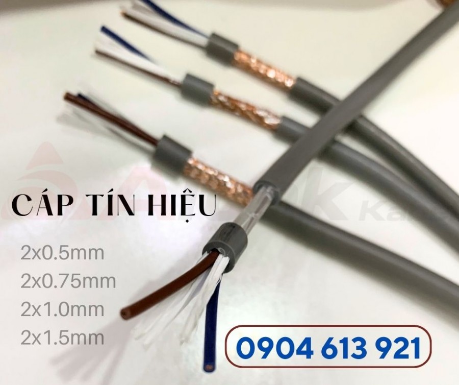 Cáp tín hiệu chống nhiễu 2 lõi 0.5mm-image-5