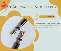 Cáp tín hiệu RS485 22AWG 2 Pair Altek Kabel